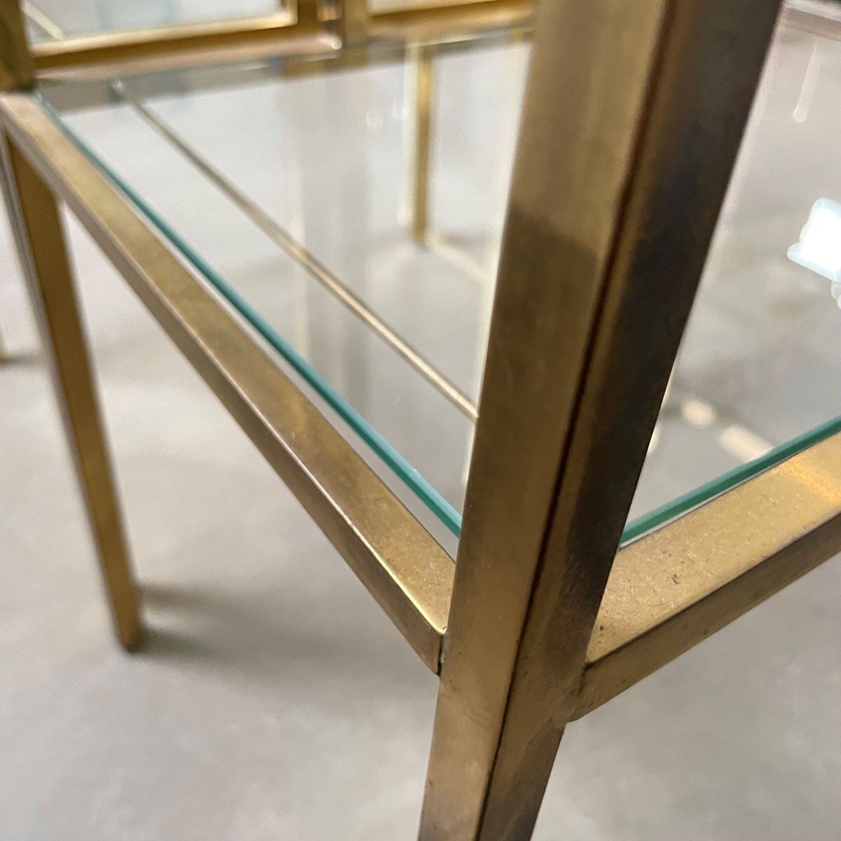 photo furniture Mid Century Side Tables Attributed To Marc Duplantier, France, 1960s, Set Of 2