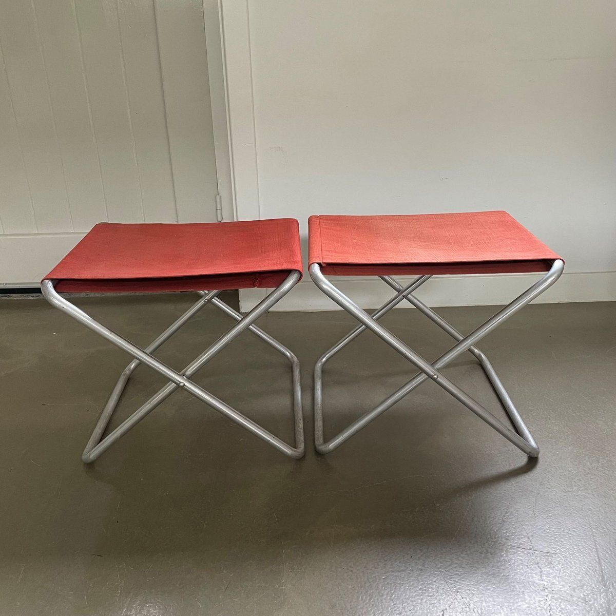photo vinterior Mid Century Lido Sun Lounge Chairs By Battista And Gino Giudici, Italy, 1950s, Set Of 4