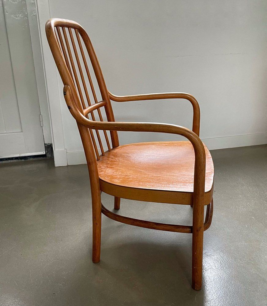 Bentwood Armchair Model A63 F By Josef Frank For Thonet, Austria, 1930s photo Furniture
