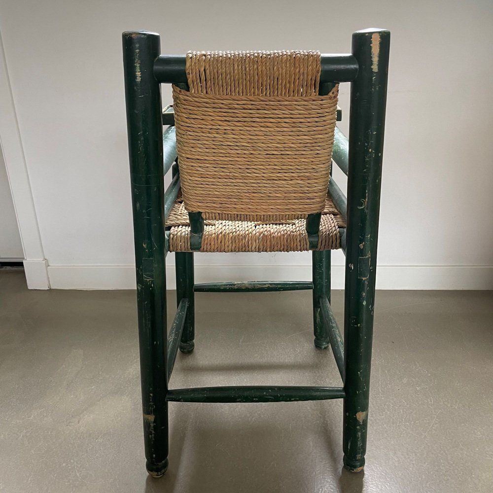 Children's High Chair In The Style Of Audoux Et Minet, 1950s photo Furniture