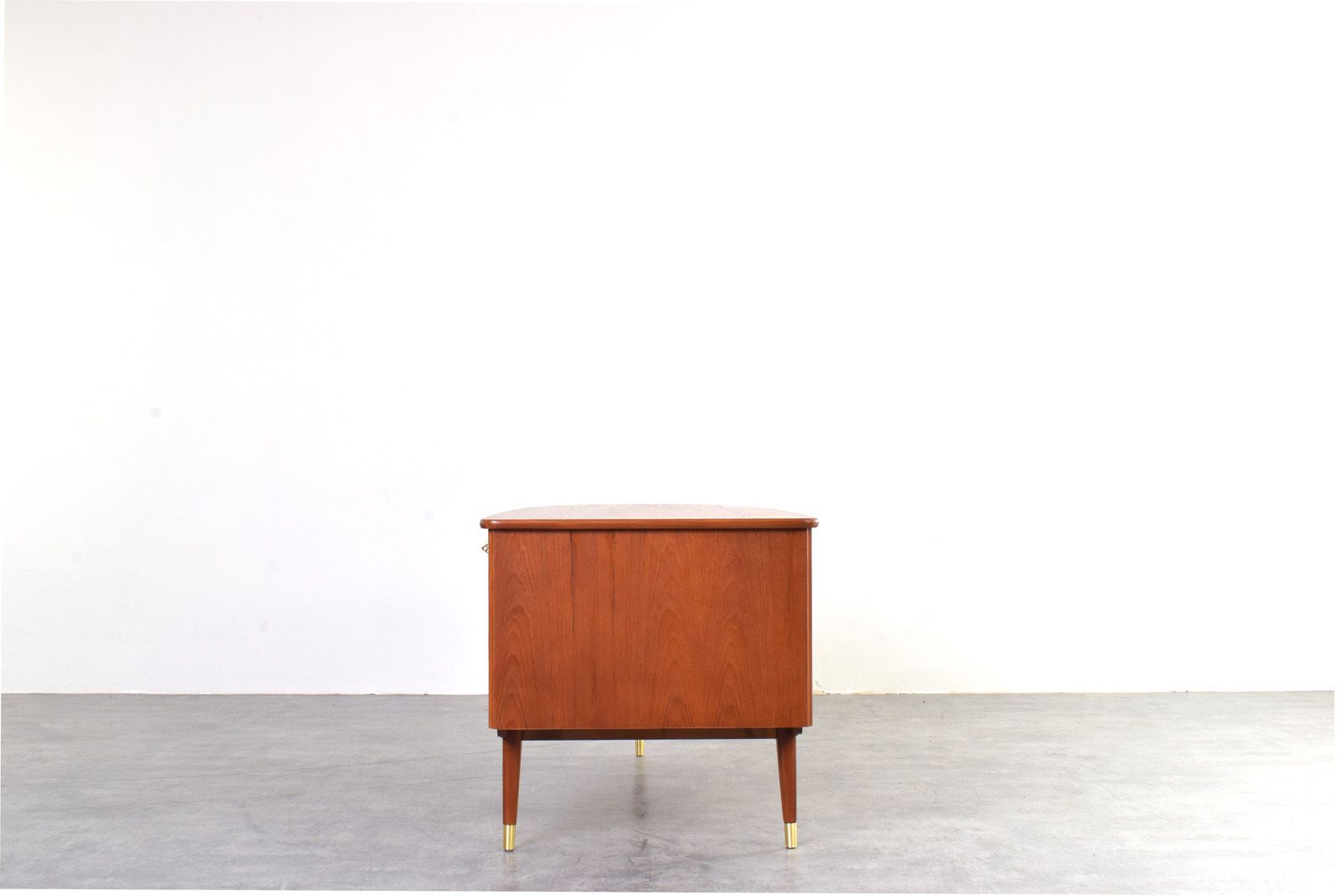 Mid Century Organic Teak Desk From Sola Møbler photo vinterior