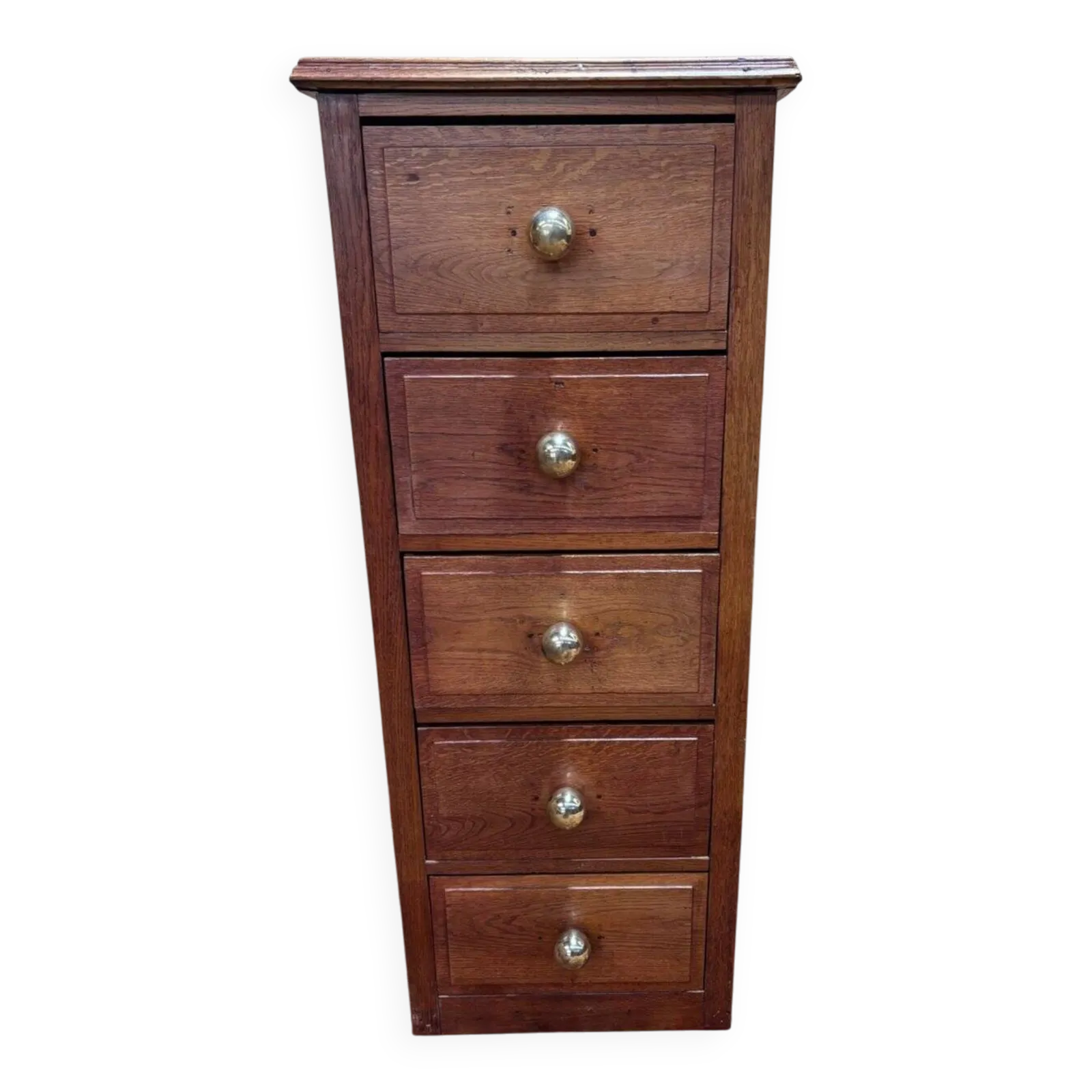 Antique Oak Chest Of Drawers   Late 19th/Early 20th Century.