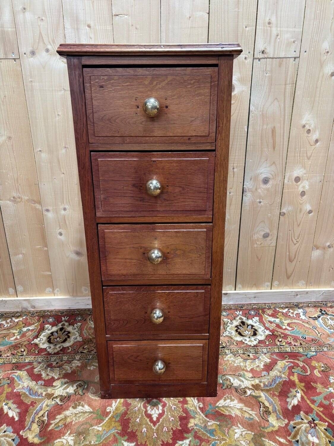 Antique Oak Chest Of Drawers   Late 19th/Early 20th Century. photo furniture