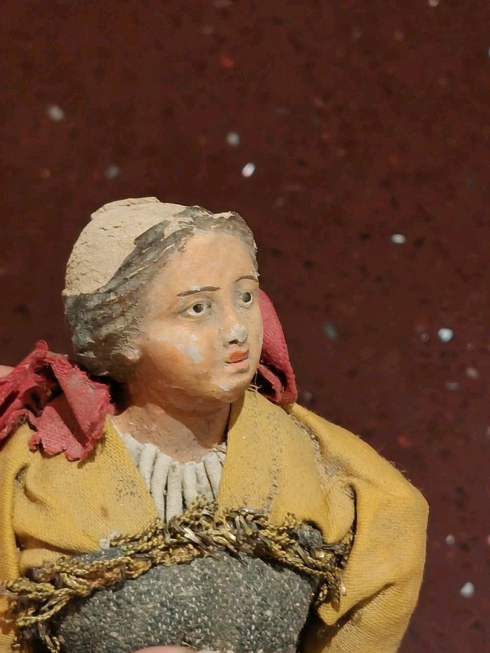 photo for sale Antique Pair Of Italy Terracotta Statuettes Late 18th Early 19th Century