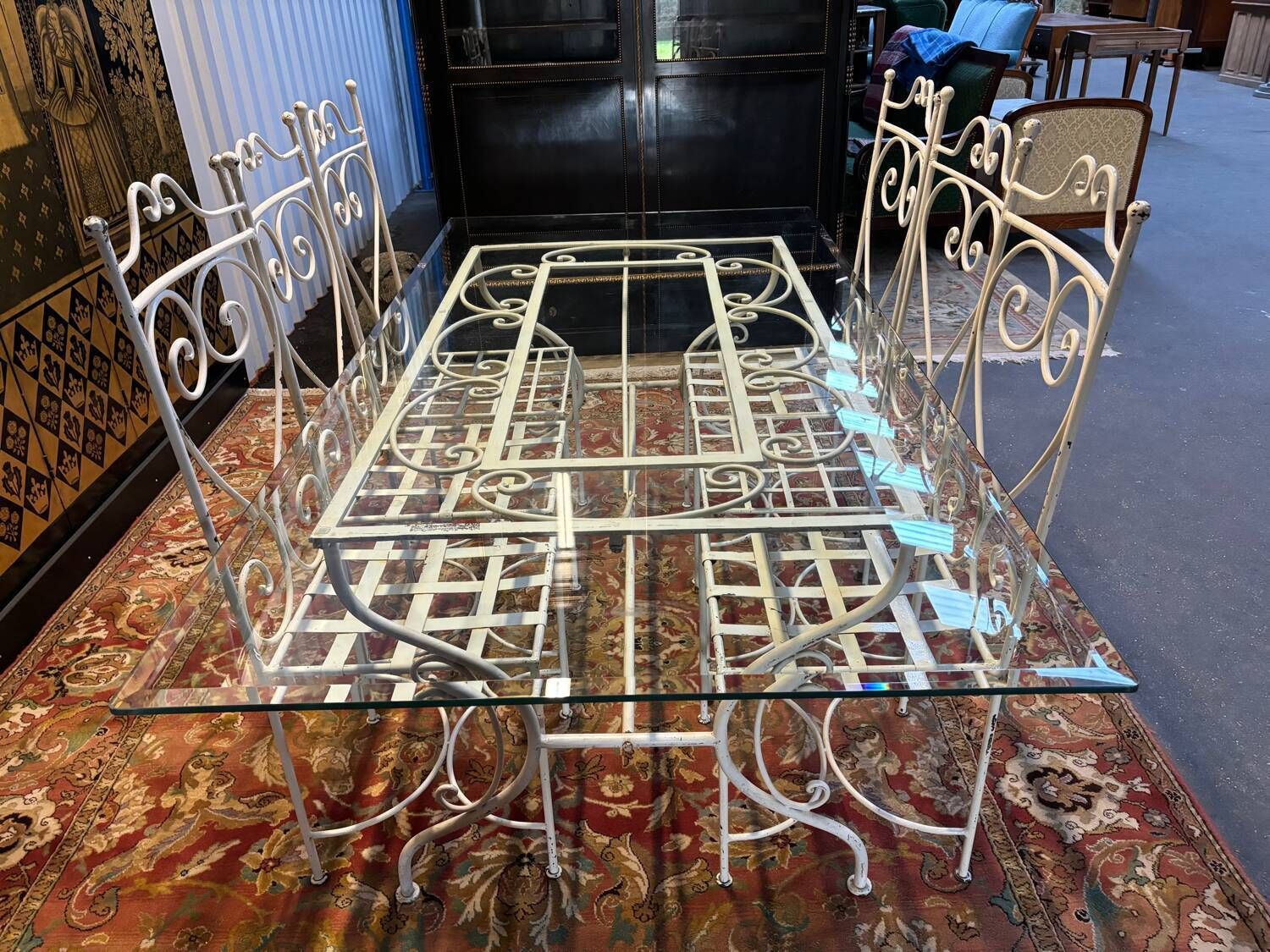 Iron And Glass Garden Furniture photo Garden Furniture