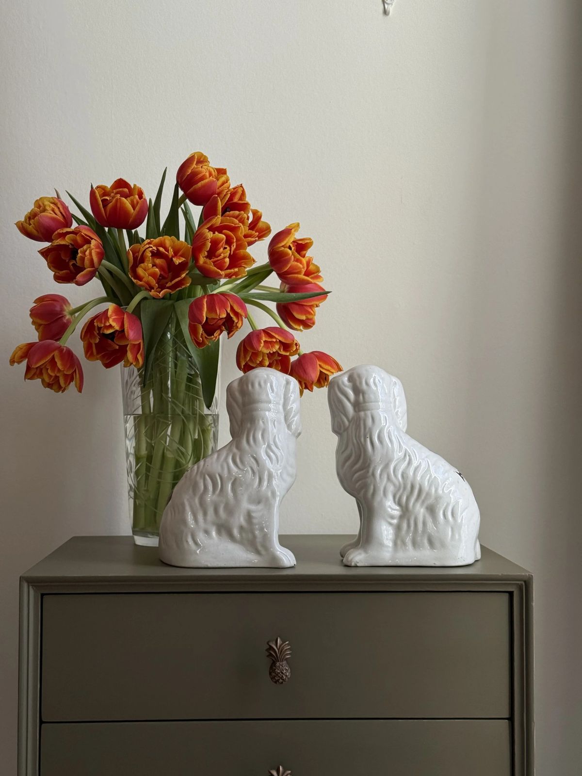 A Pair Of Beswick Dogs, 1980s photo furniture