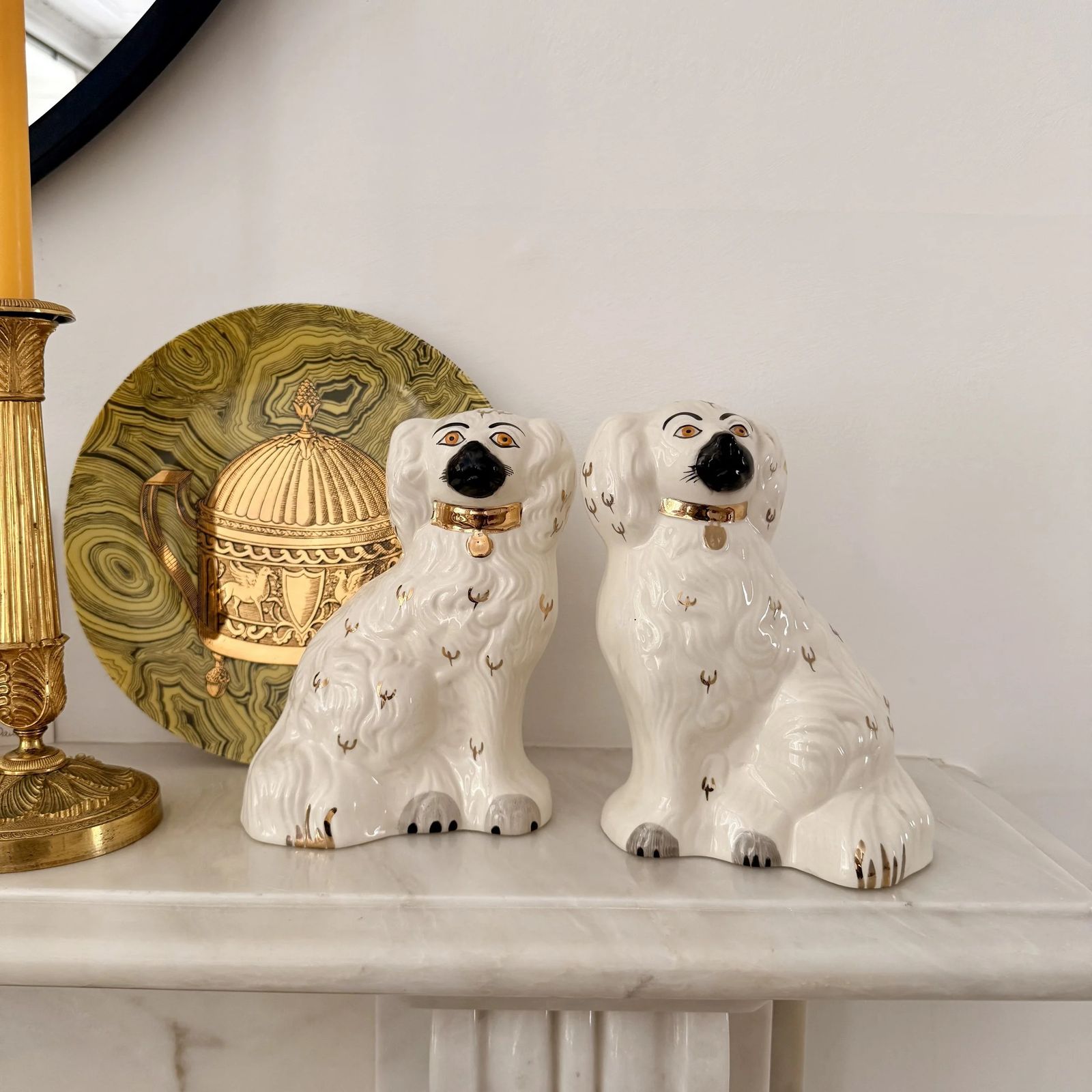 A Pair Of Beswick Dogs, 1980s photo for sale