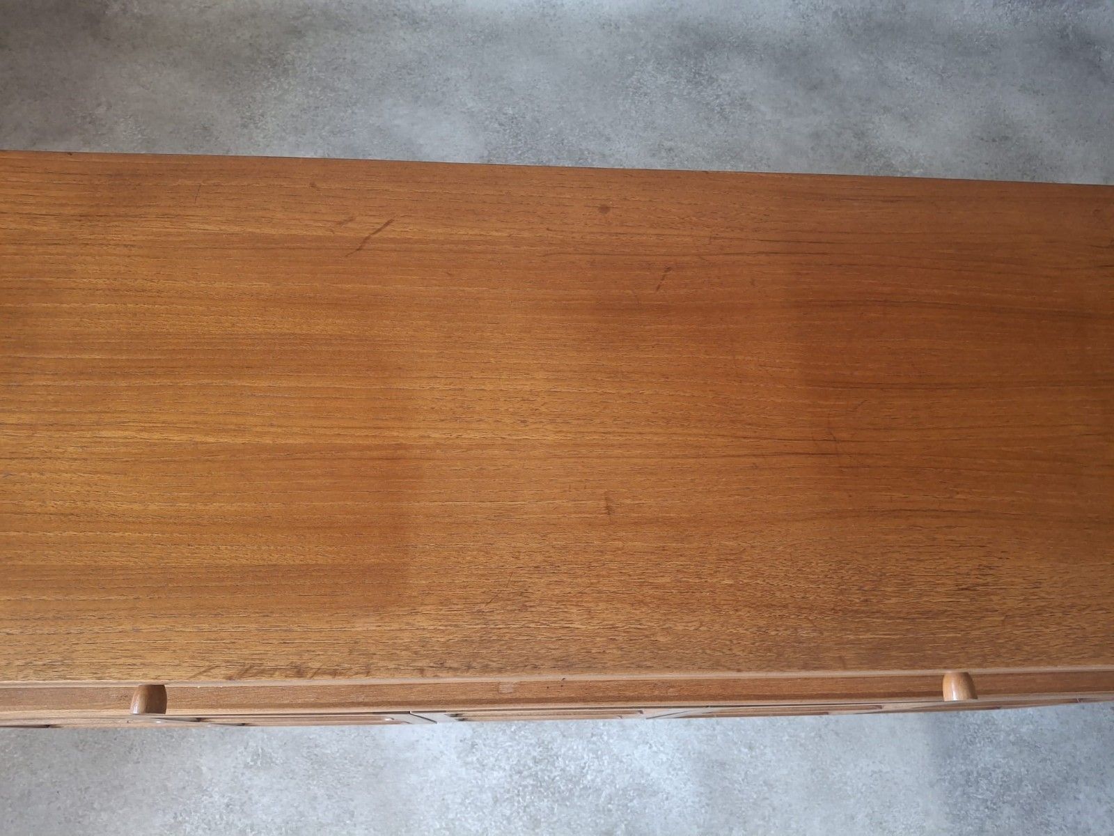 photo buy Nathan Furniture Teak Sideboard Record Cabinet / Media Cupboard