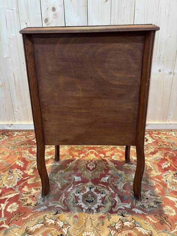 Carved Wooden Chiffonier Chest Of Drawers photo vinterior