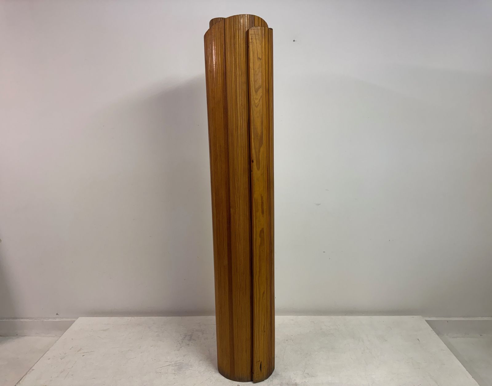 1895.0 French Art Deco Pine Screen Attributed To Baumann Fils Et Cie, Melun Paris photo