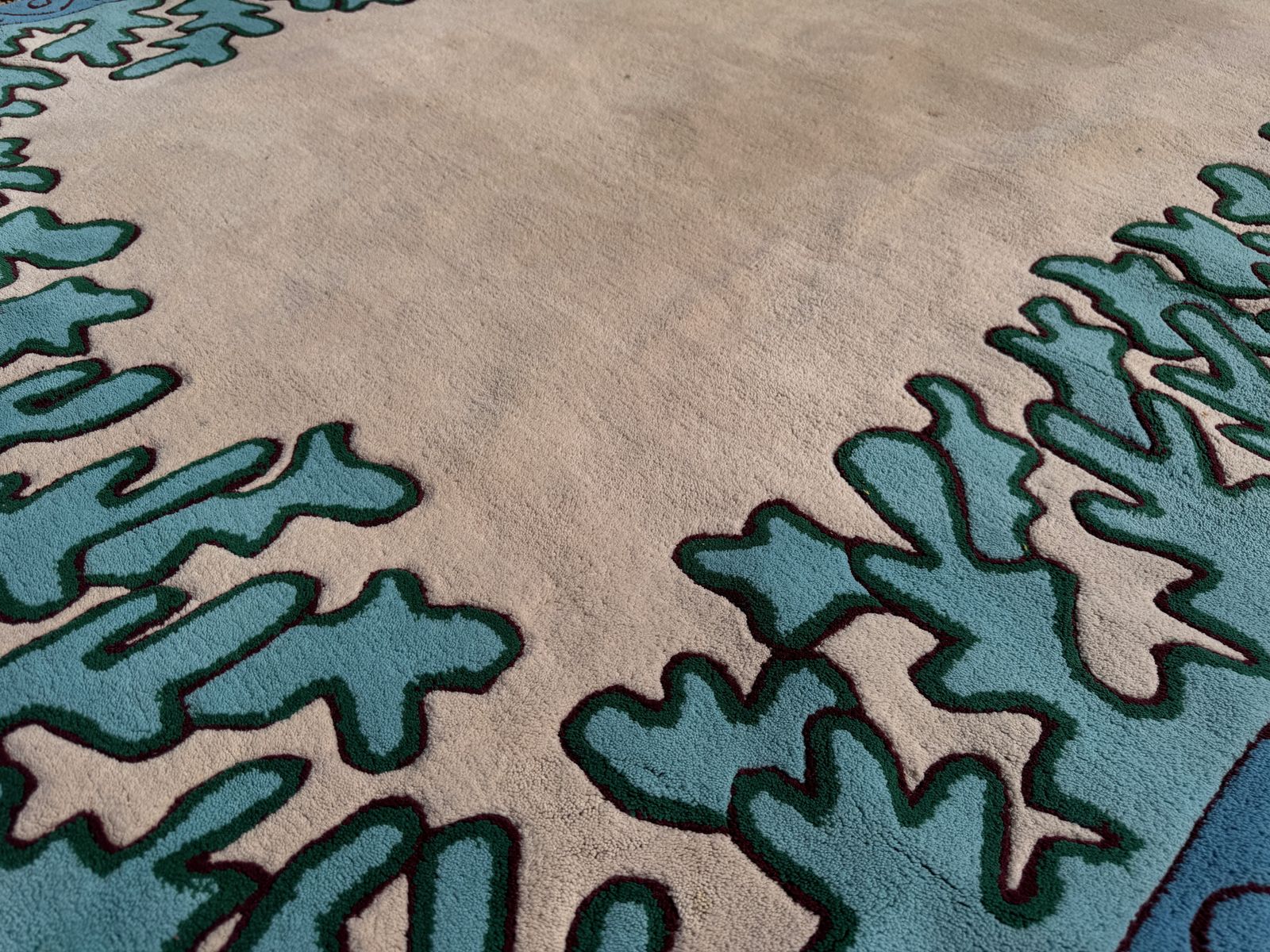 Hand Knotted Wool Poseidon Rug By Elizabeth Garouste And Mattia Bonetti photo vinterior