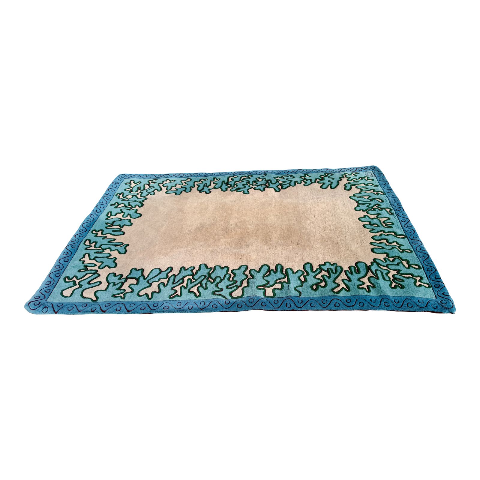Hand Knotted Wool Poseidon Rug By Elizabeth Garouste And Mattia Bonetti photo vintage
