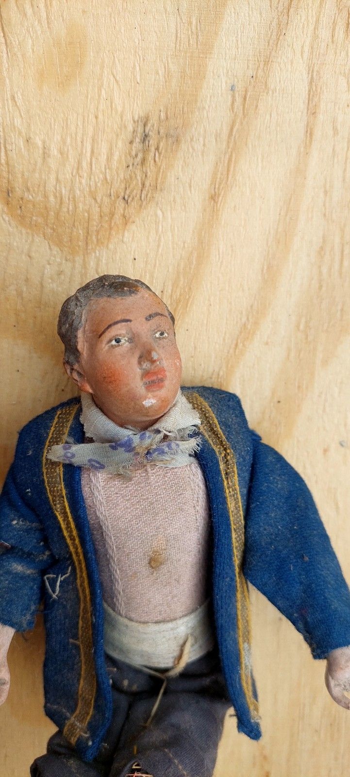 Antique Pair Of Italy Terracotta Statuettes Late 18th Early 19th Century photo vinterior