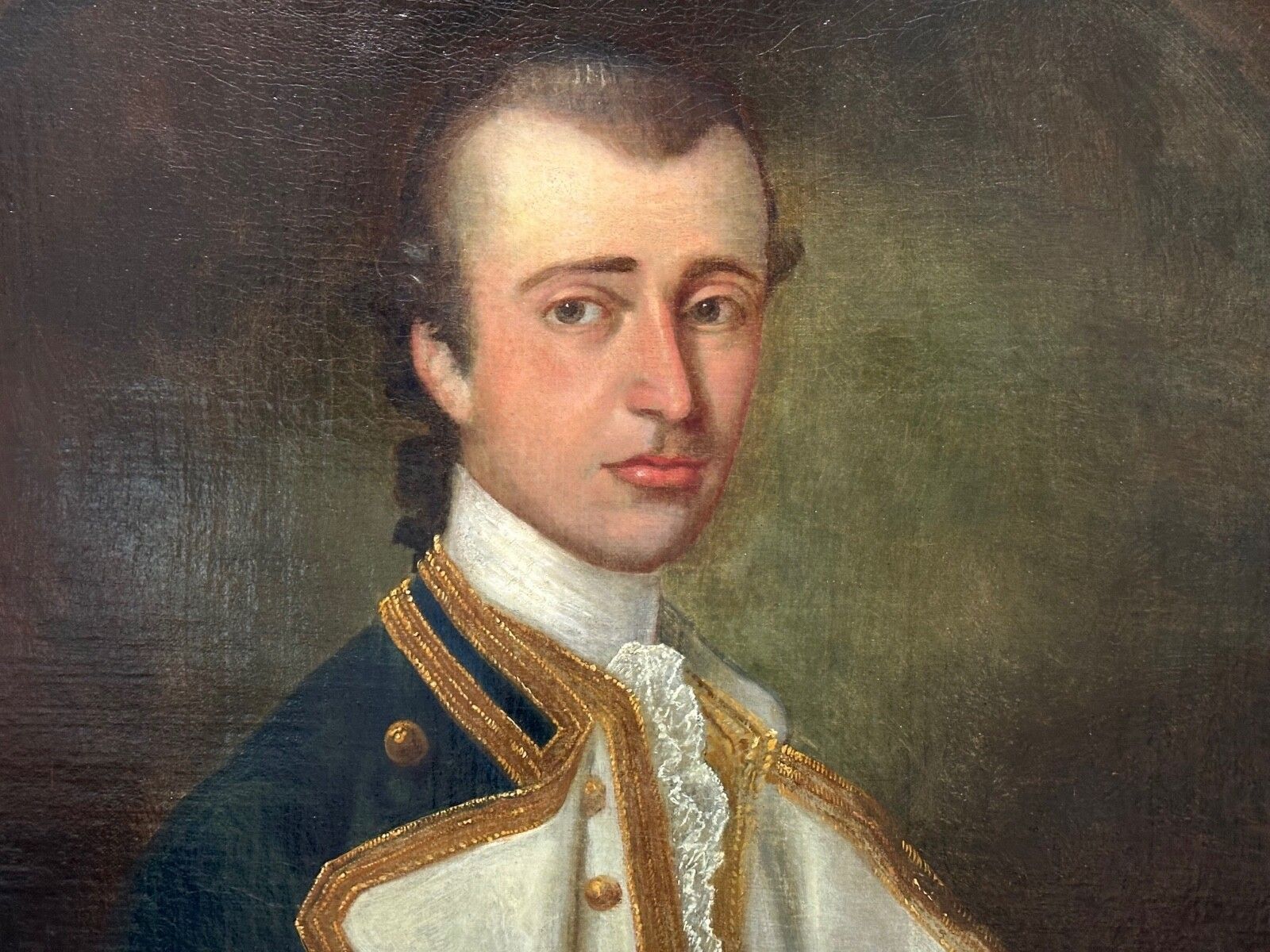 18th Century Oil Portrait Captain Sir Gamaliel Nightingale Attributed To John Simmons The Younger C1760 photo Art