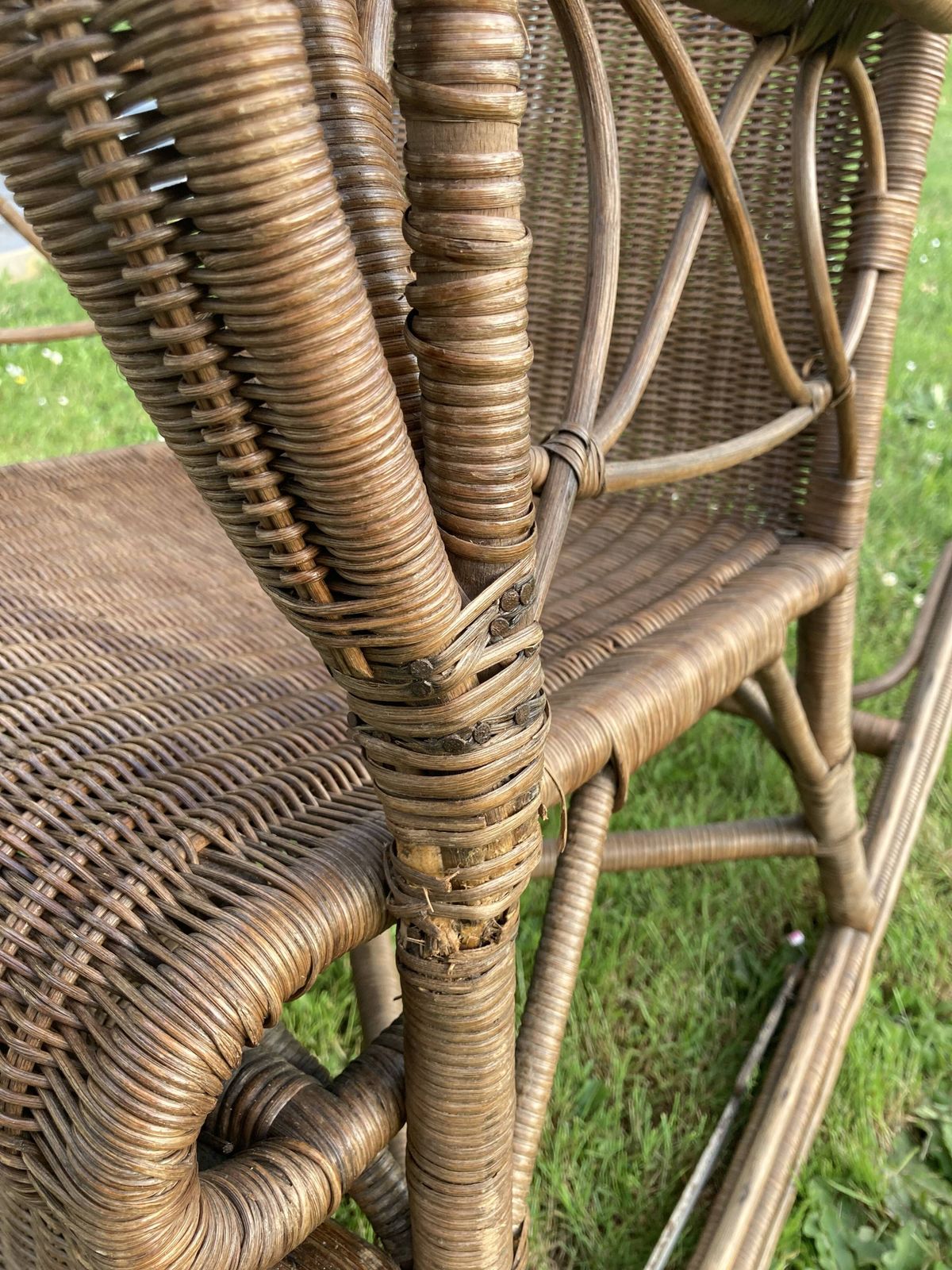 Former Rattan Rocking Chair Chair photo vinterior