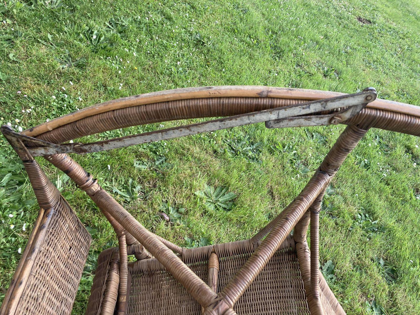 photo furniture Former Rattan Rocking Chair Chair