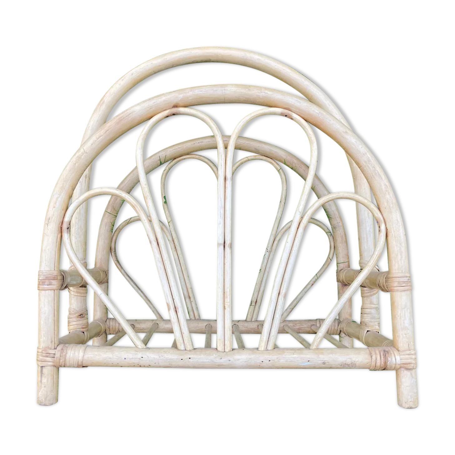 Page 1 Of 5 Rattan Wooden Basket