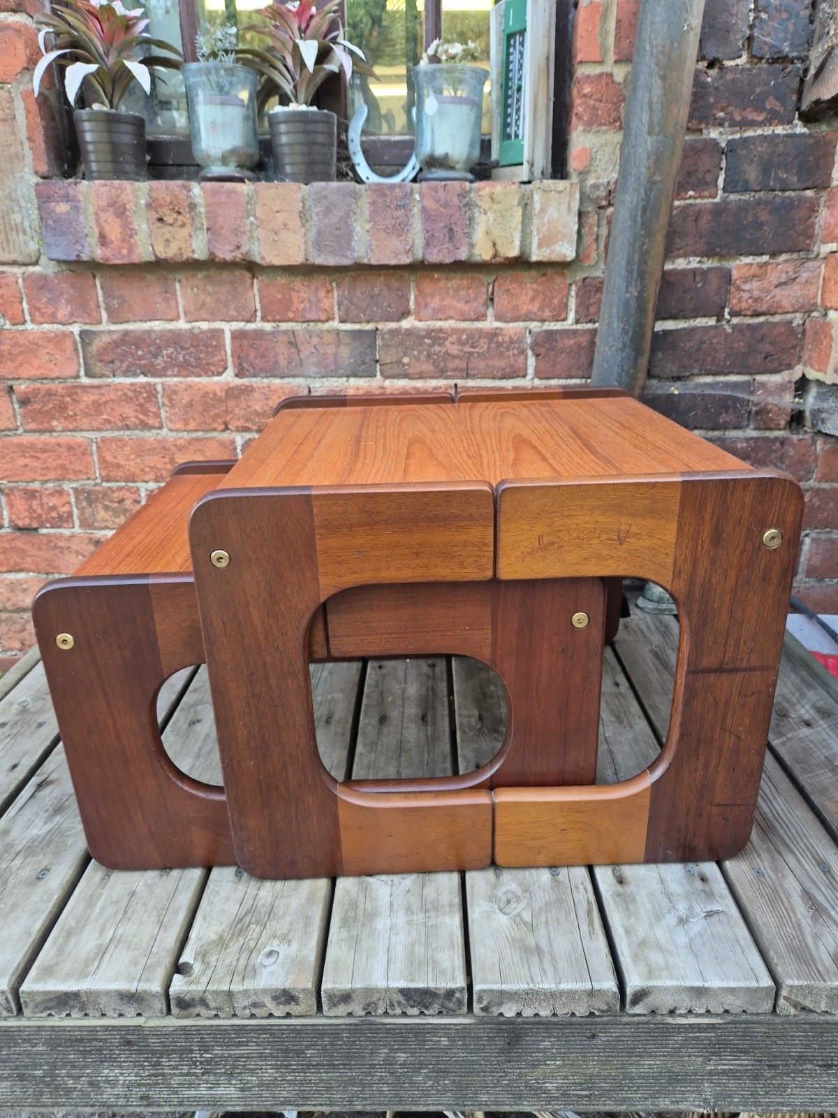 Vintage / Retro / Mid Century Teak, Nest Of 2 Tables