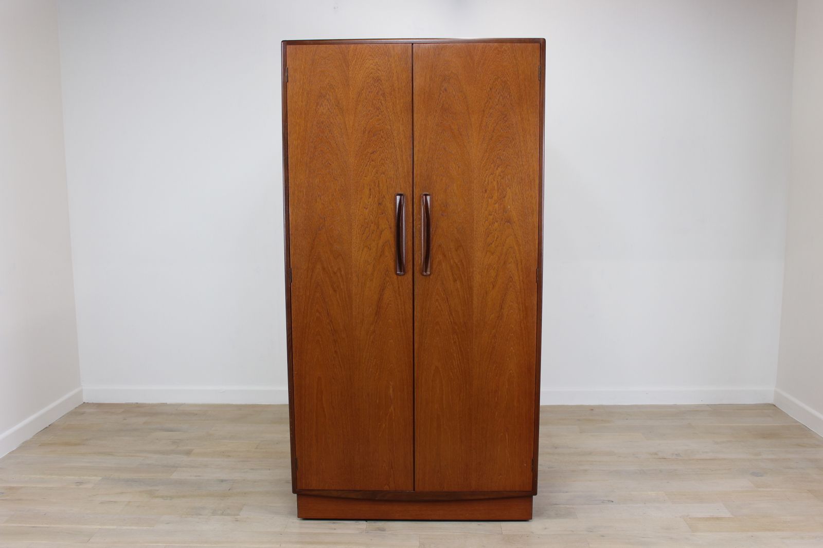 Clean G Plan Teak Fitted Fresco 2 Door Wardrobe photo for sale