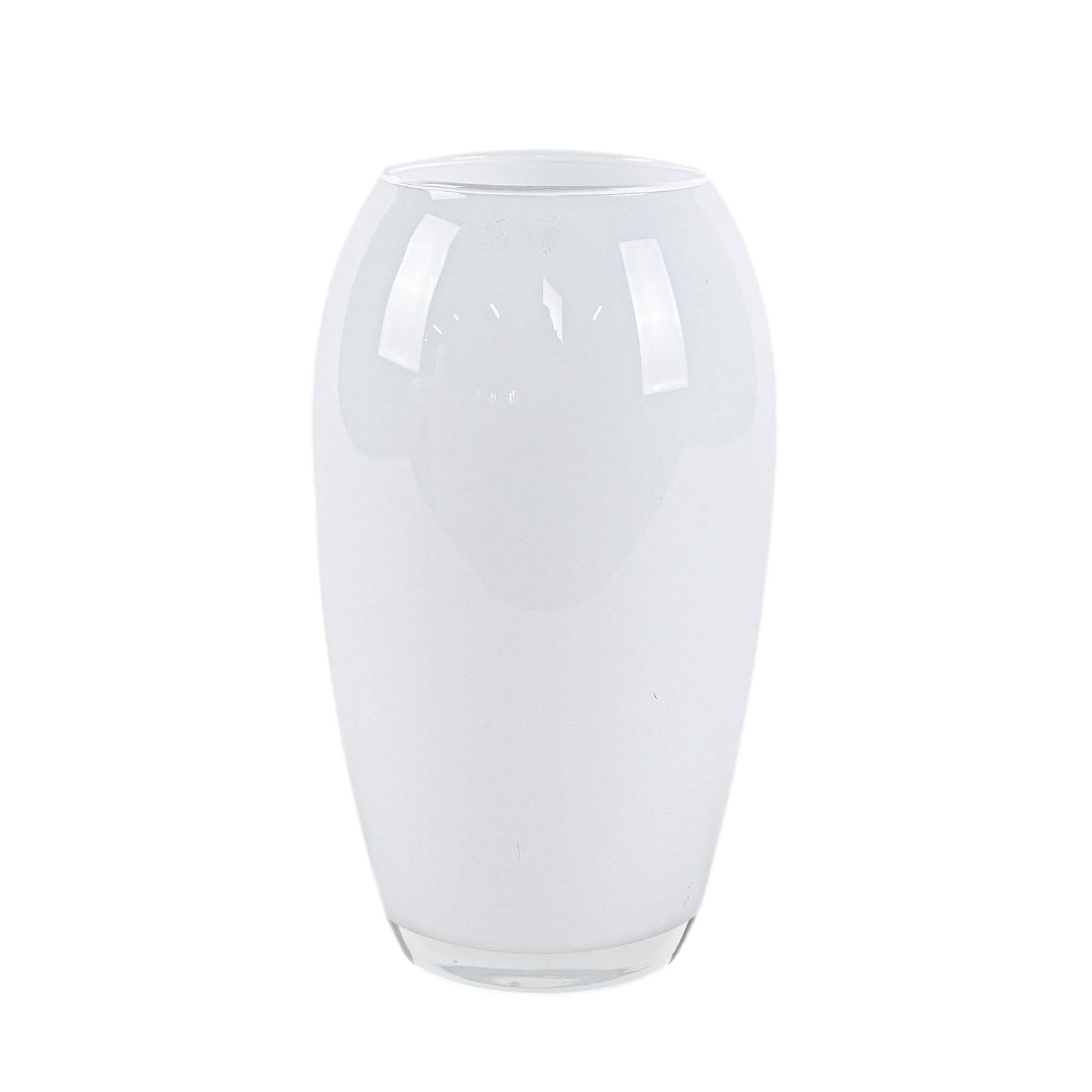 Witte vaas, Deens design, jaren 1970, Made In Denmark