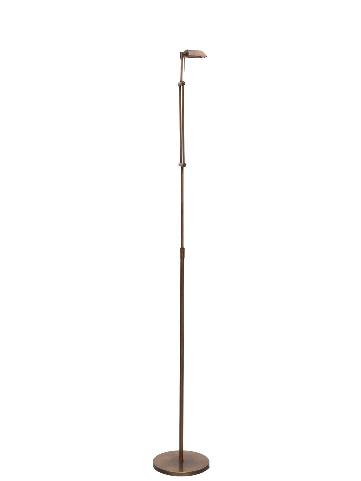 Ben Demmers Adjustable Bronze Halogen Floor Lamp 1980s photo buy
