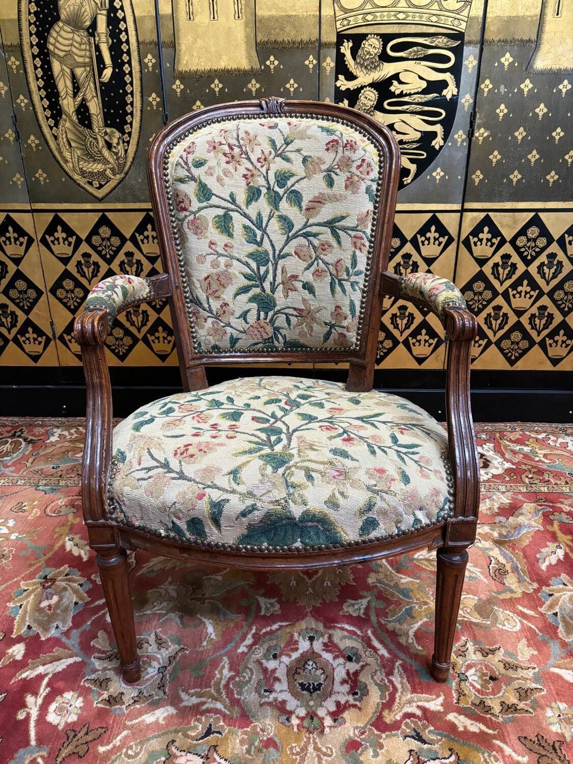 Louis XVI Period Armchair., Mid 20th Century photo furniture