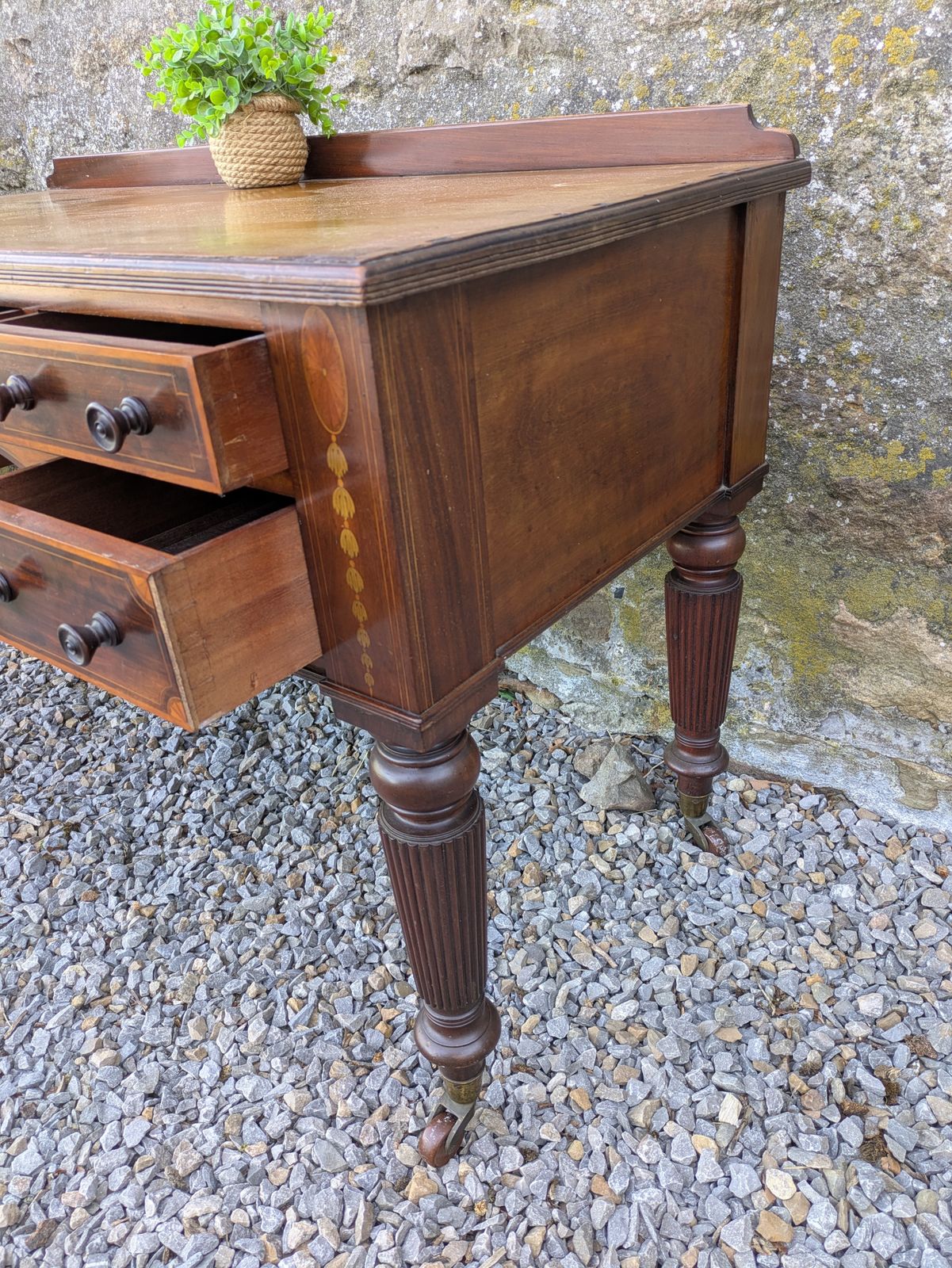Antique Mahogany Edwards And Roberts Desk photo 345.0