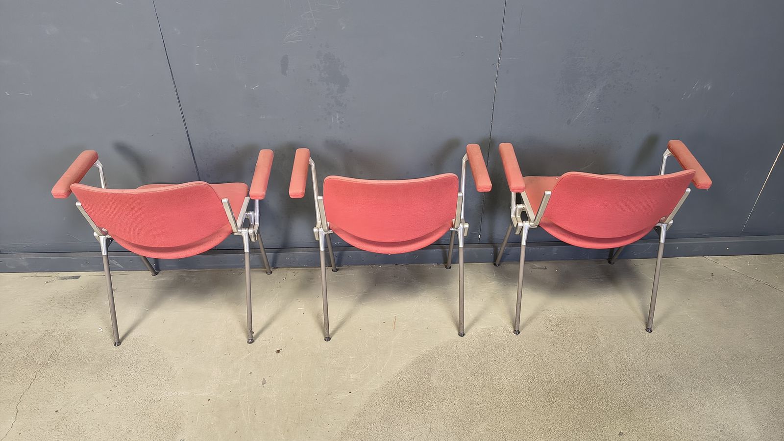Vintage Dsc 106 Side Chairs By Giancarlo Piretti For Castelli, 1970s   Set Of 6 photo vintage