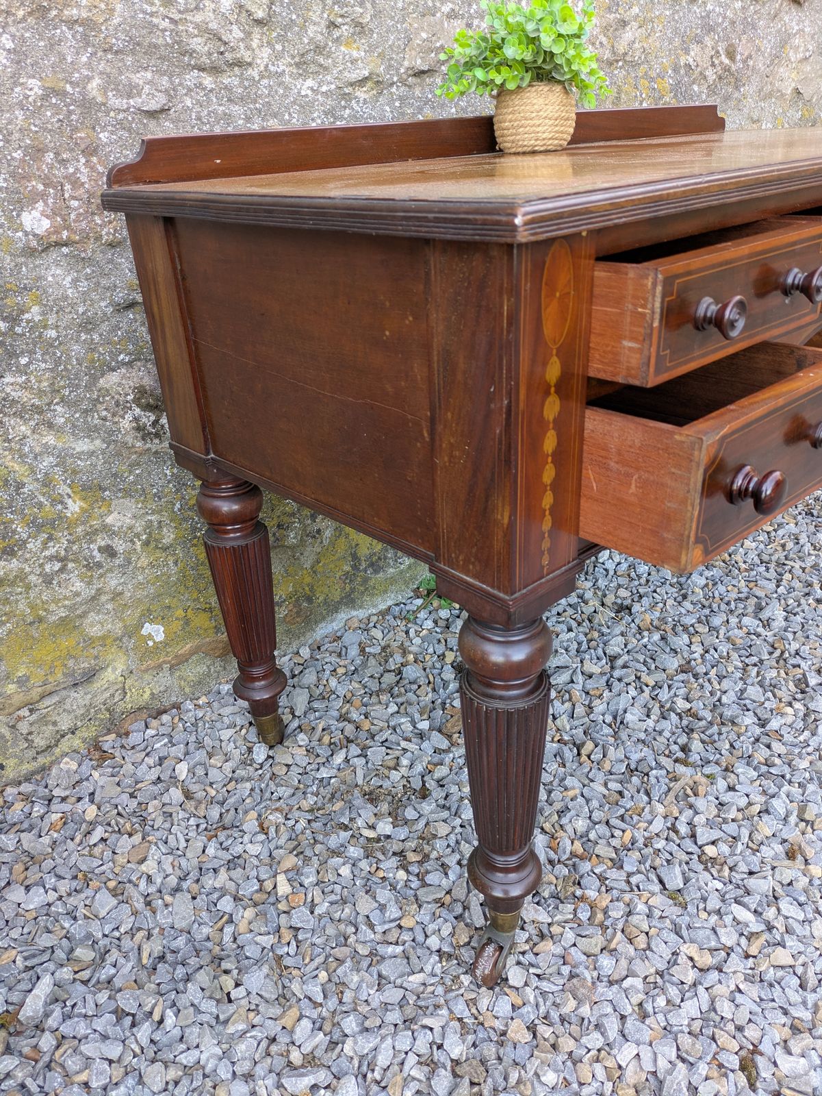 Antique Mahogany Edwards And Roberts Desk photo buy