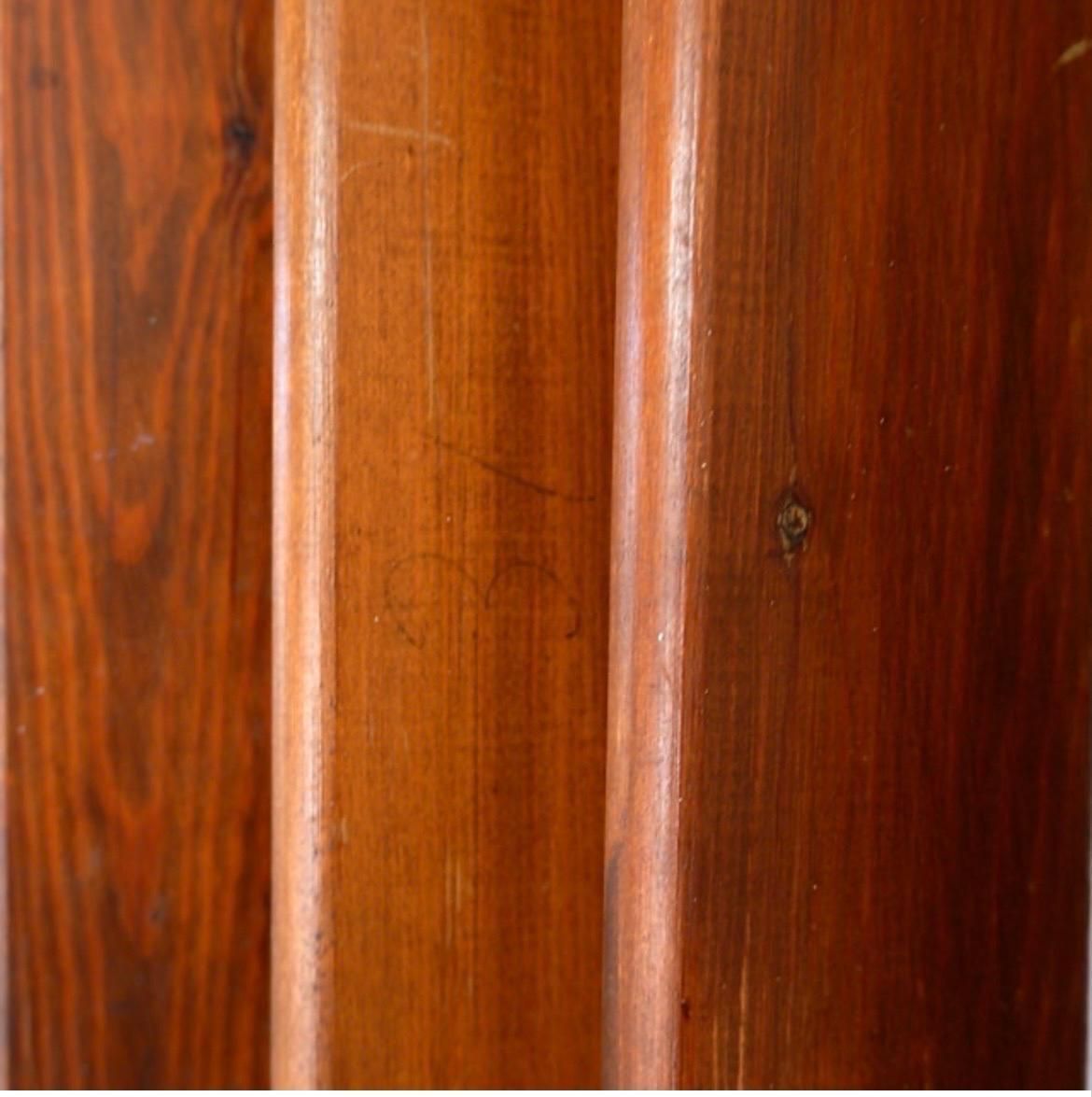 Vintage Wood Room Divider, Mid Century Modern, 1967, 217cm Tall photo vinterior