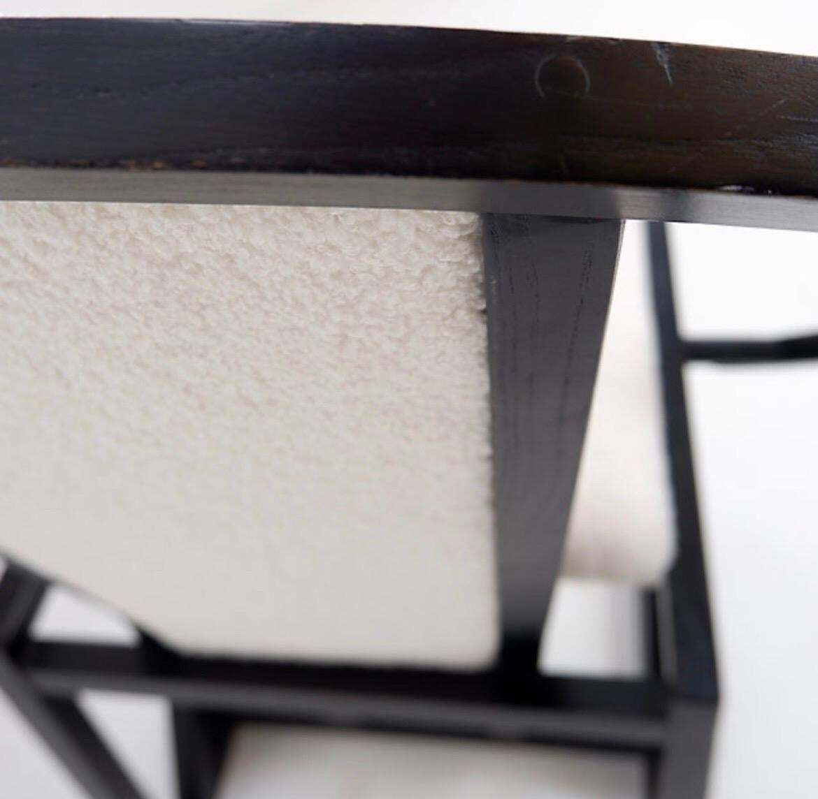 "Contrast" Armchair By Pascal Mourgue   1982   Faux Sheepskin New Upholstery photo furniture