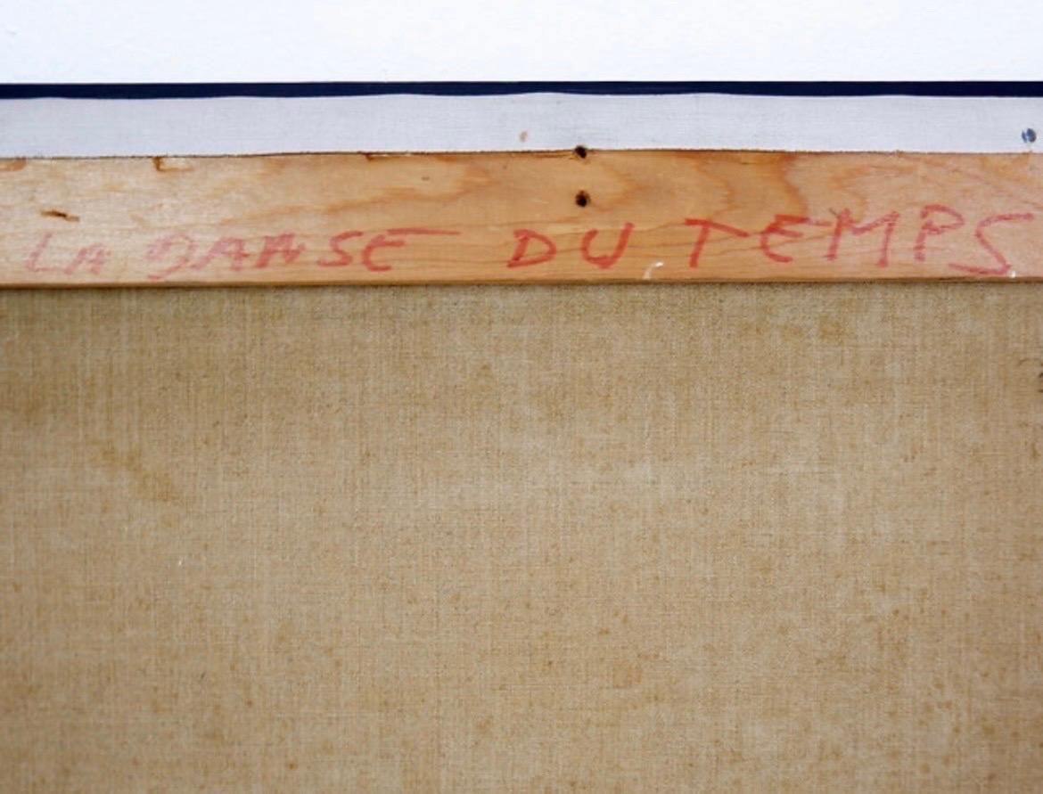photo buy "La Danse Du Temps" R.Londot Painting On Canvas   Belgium