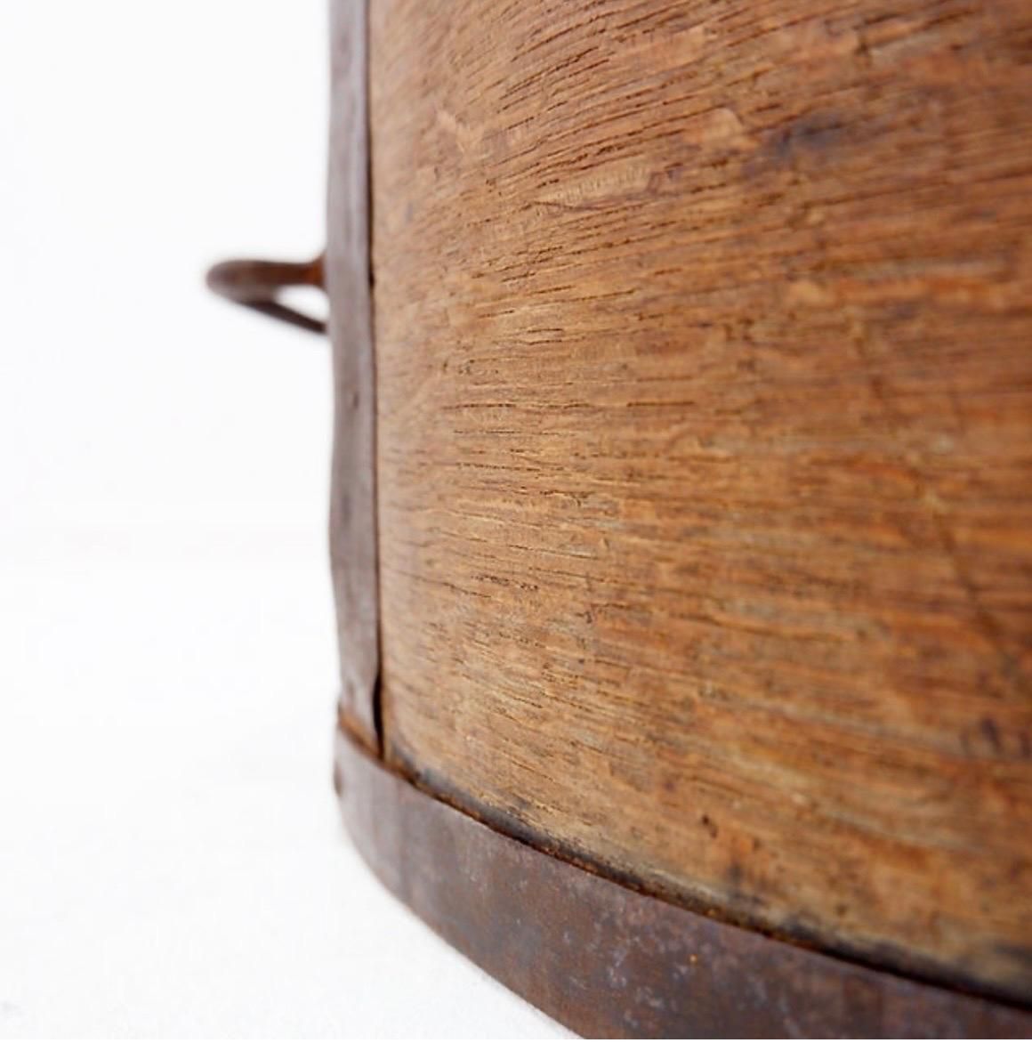 photo furniture 19th Century Antique Boisseau Decorative Bowl, Hardwood, France