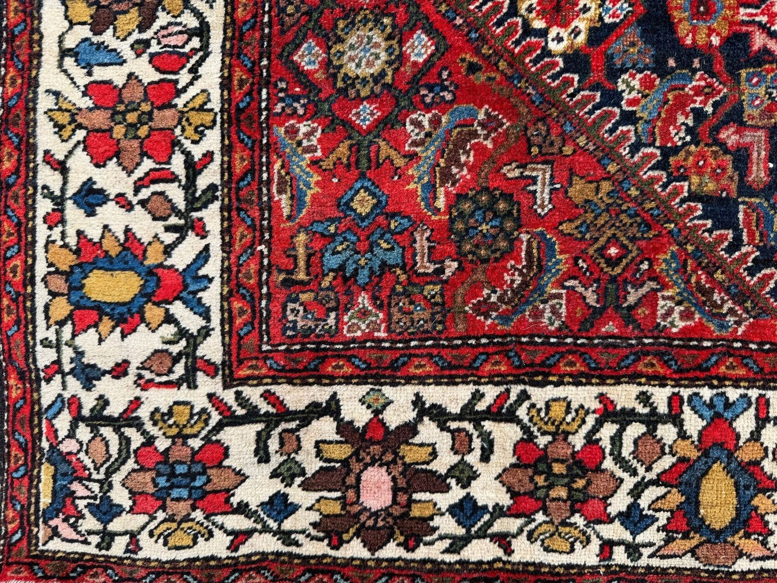 Antique Bidjar Rug 1.50m X 1.03m photo buy