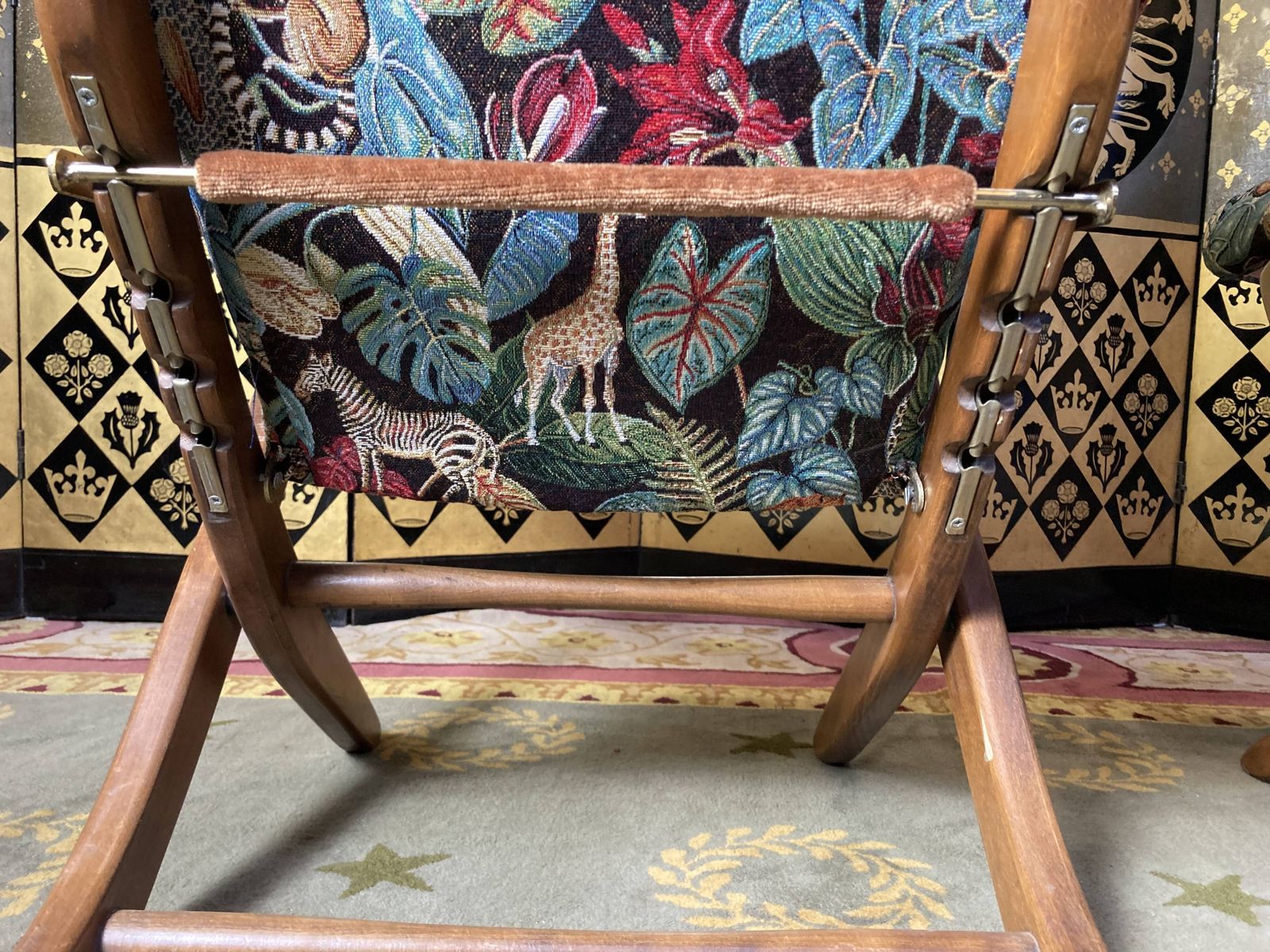 Pair Of Poly Comfort Armchairs And 1 Footrest photo buy