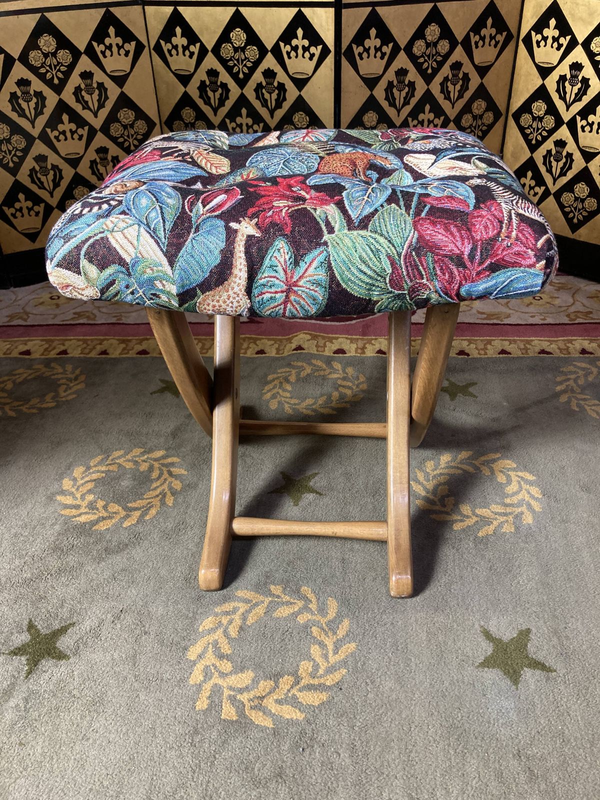photo for sale Pair Of Poly Comfort Armchairs And 1 Footrest