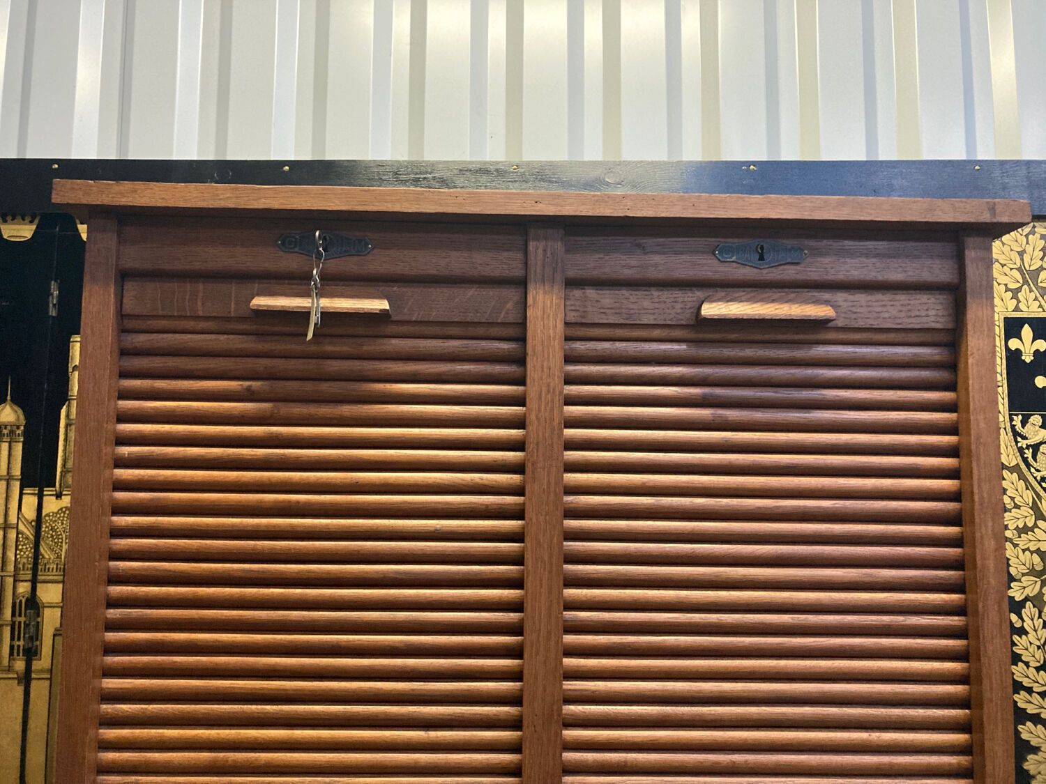 Notary Curtain Binder Furniture Gradiam photo for sale