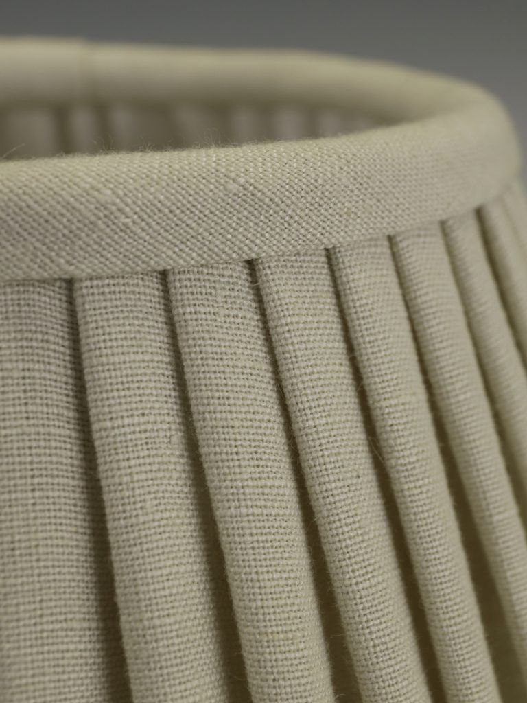 Small Empire Lampshade – Natural | Handmade In The Uk photo for sale