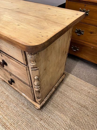 Victorian Pine Lancashire Dresser photo vintage