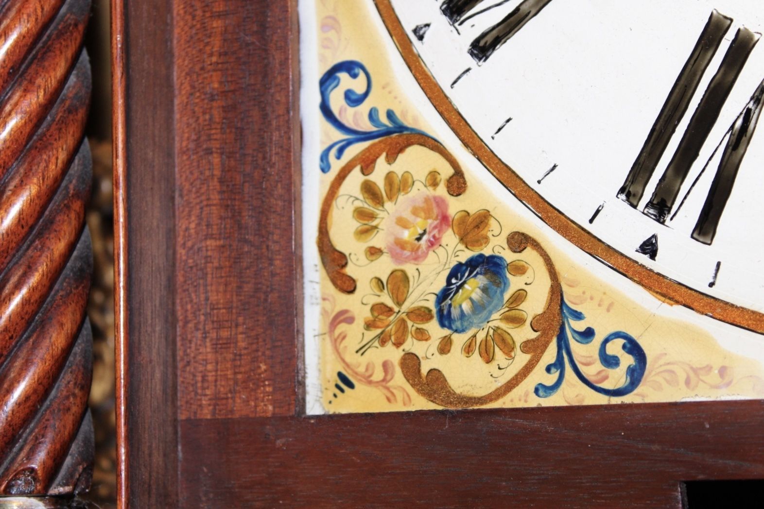 photo furniture Antique Welsh Victorian Long Case Mahogany Grandfather Clock R Fox Of Pontypool