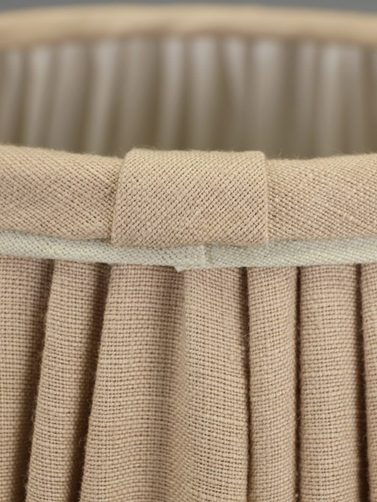Large Empire Lampshade – Blush With Natural | Handmade In The Uk photo buy