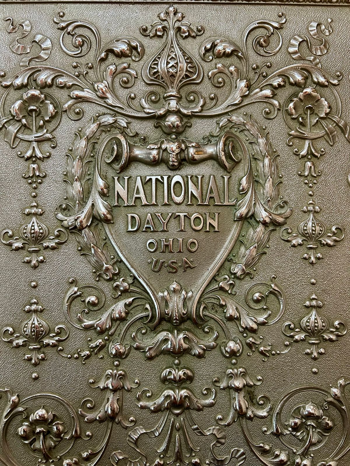 Chrome National Cash Register, Dayton Ohio 1913 photo buy