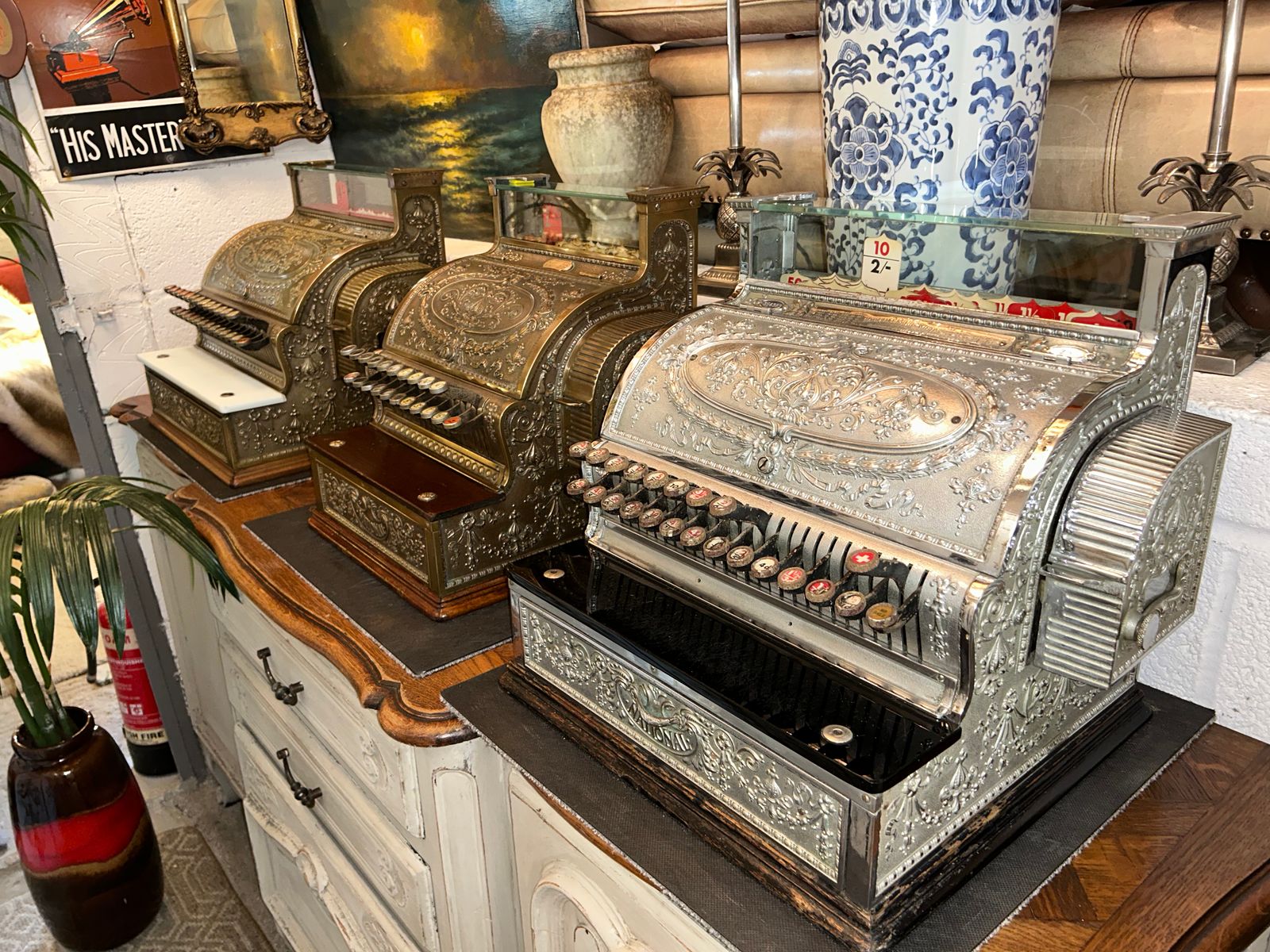 675.0 Chrome National Cash Register, Dayton Ohio 1913 photo