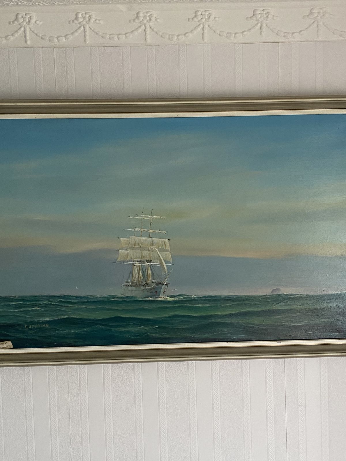 A Cumming Scottish Artist, 1970s  Ayrshire Coast photo furniture