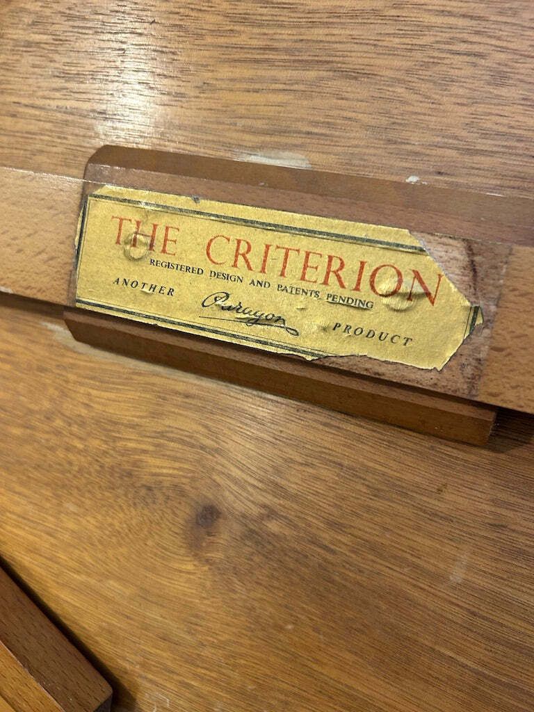 Vintage Mid Century Lap Tray   Made By The Criterion photo vintage