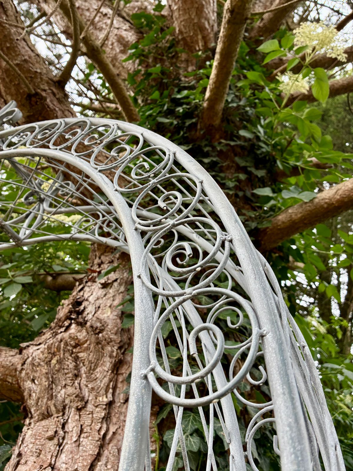 Metal Victorian Style Garden Arch Pergola photo buy