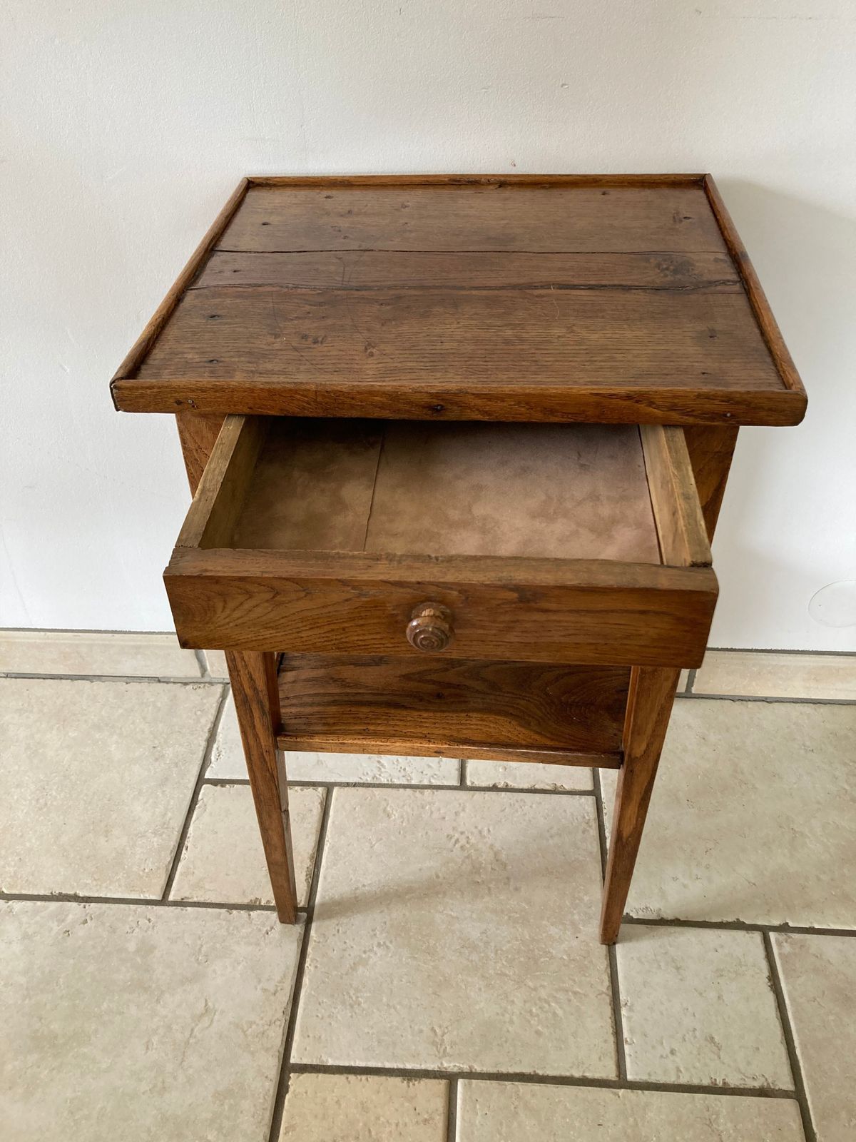 Oak Table Or Bedside Table photo for sale