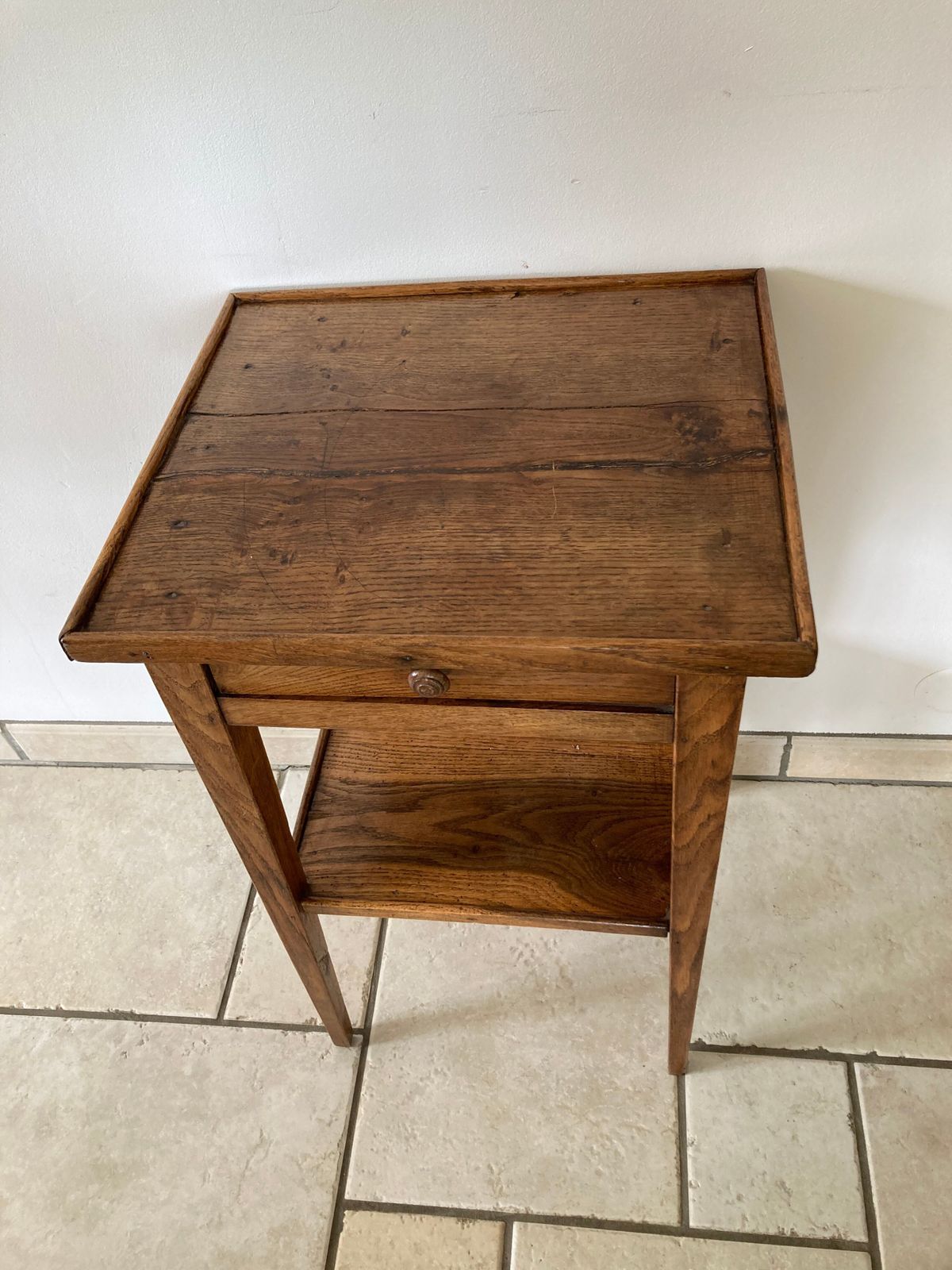 Oak Table Or Bedside Table photo Furniture
