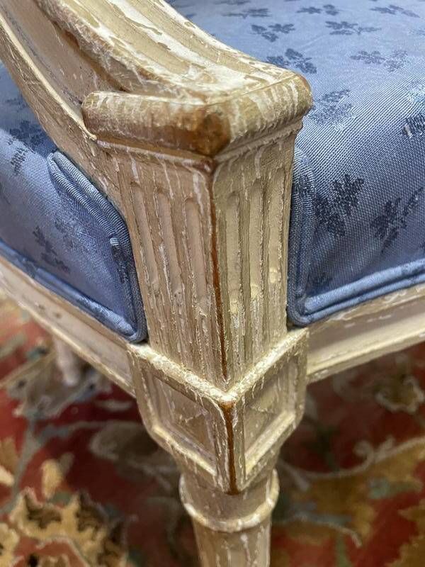 Pair Of Louis XVI Style Cabriolet Armchairs photo furniture
