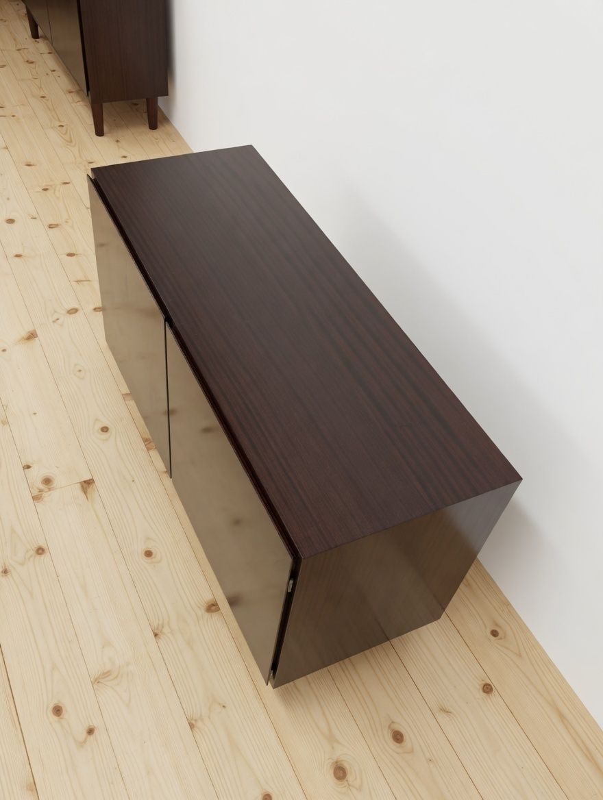 Model 4 Cabinet By Omann Jun Mobelfabrik, 1970s photo vinterior